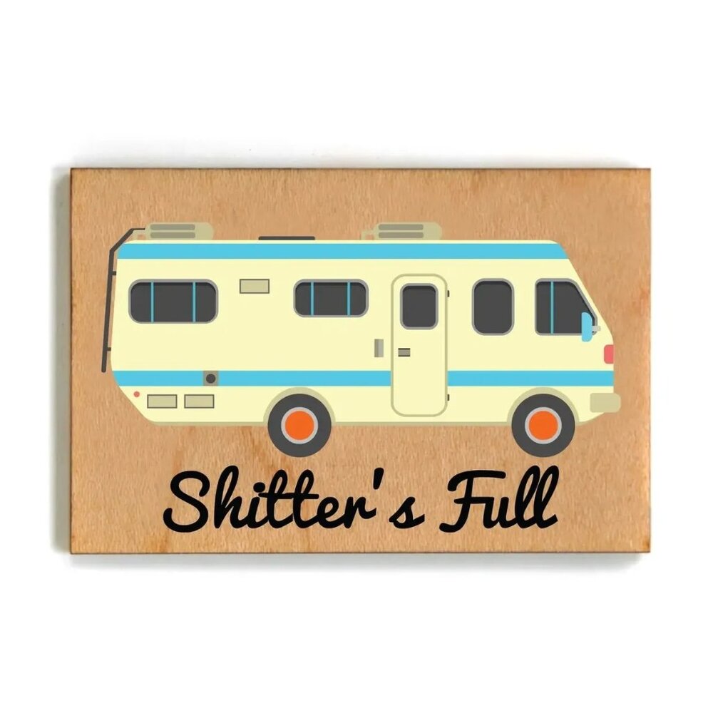 ($5) Christmas Vacation Wood Magnets - RV